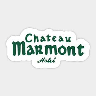 Chateau Marmont Hotel Sticker